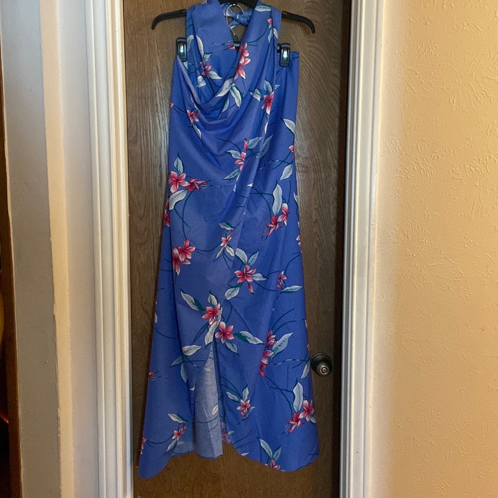 SOLD Hawaiian Sarong Pareu Dress Beach Cover- Up